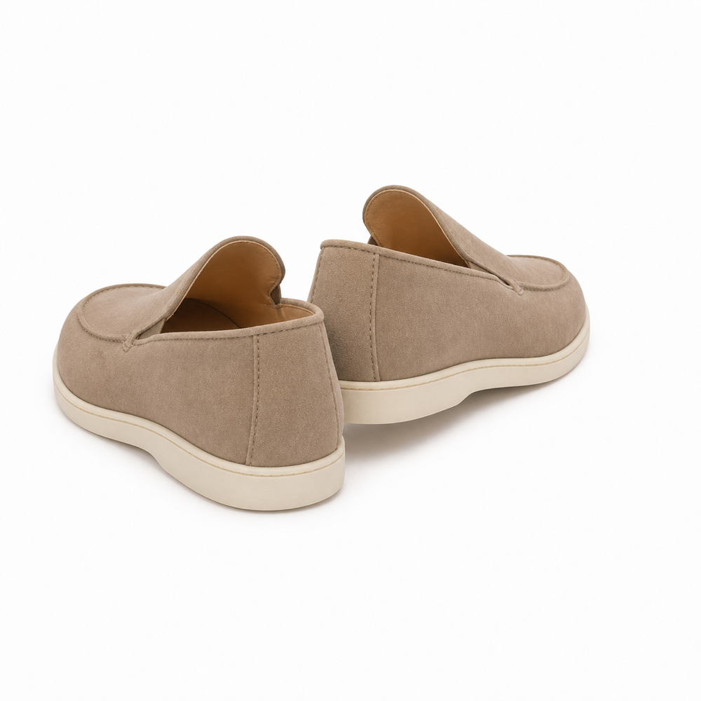 Mocassim Loafer Mota Areia em vista traseira