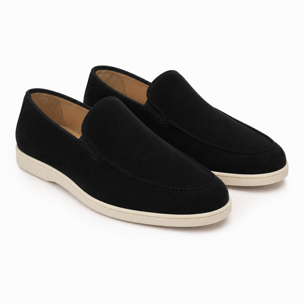 Mocassim Loafer Mota Preto em vista principal